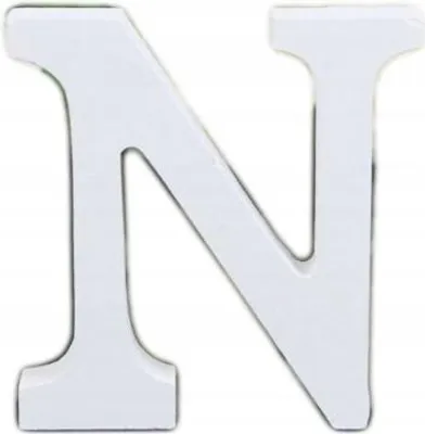 Obrázok produktu pre Drevené písmeno "N", 16 cm, 1 ks.