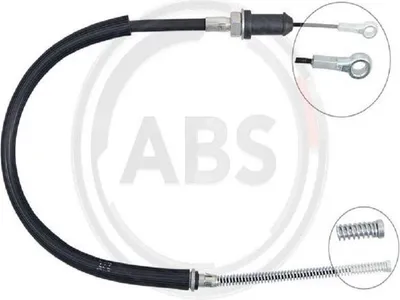 Produktbild von A.B.S. Handbremsseil Seilzug Feststellbremse für LAND ROVER Discovery II (L318) Vorne K19201