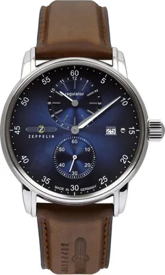 Produktbild von Zeppelin 8622-3 New Captains Line Automatik Herrenuhr 43mm 5ATM