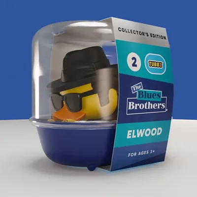 Immagine prodotto di Figurina in PVC di Elwood dei Blues Brothers Tubbz, edizione da collezione, 10 cm