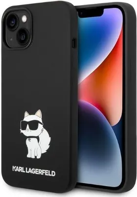 Image de Karl Lagerfeld Klhmp14Msnchbck Iphone 14 Plus / 15 Plus 6,7 Hardcase Czarny/Black Silicone Choupette Magsafe