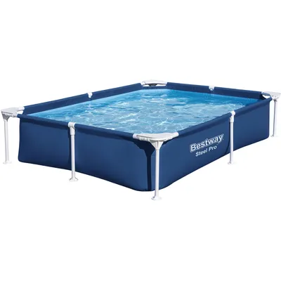 Produktbild von Bestway Steel Pro™ Pool 221x150x43 cm, Stahlrahmenpool