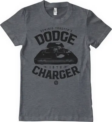 Produktbild von Toretto's Dodge Charger T-Shirt - X-Large - DarkHeather