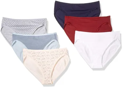 Immagine prodotto di A. Intimo da donna Essentials: slip in cotone elasticizzato, modello bikini a vita alta