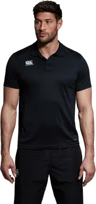Obrázek produktu pro Canterbury Club Dry – polokošile s krátkým rukávem, černá, velikost L, pánská, černá, velikost L