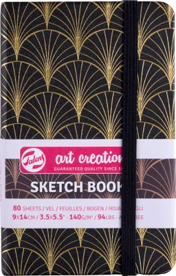 Immagine prodotto di Royal Talens 9314151M ROYAL TALENS Sketchbook Art Creation Art Deco, 90 x 140 mm