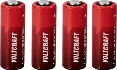 Immagine prodotto di VOLTCRAFT VC-16107975 Batteria speciale 23A a bottone alcalina al manganese 12V 50 mAh 4pz.