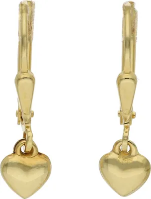 Produktbild von JuwelmaLux Ohrhänger für Mädchen JL14-06-0020 333 Gold Herz