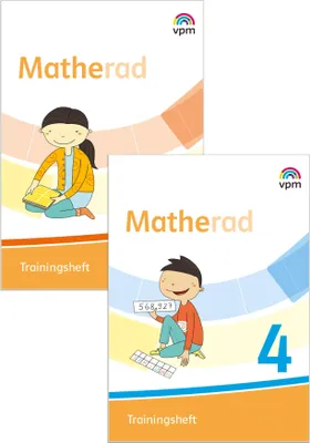 Produktbild von Matherad 3/4. Trainingsheft (Paket) Klasse 3/4