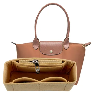 Produktbild von Organizer für Handtaschen aus Filz, faltbar, geeignet für Longchamp