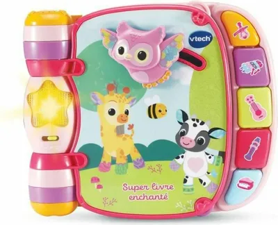 Image de Vtech 166785 Baby Loulous Kinderbuch, Rosa