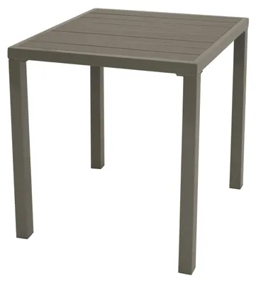 Produktbild von Gartentisch 60 x 73 x 60 cm Metall Grau
