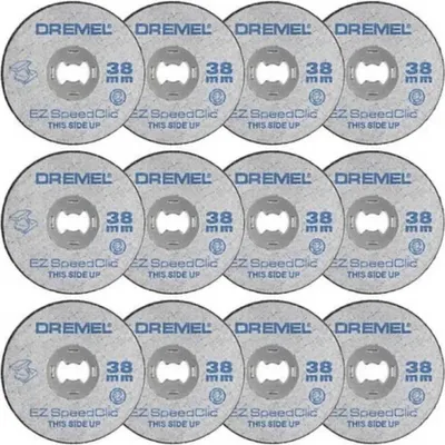 Obrázok produktu pre Dremel SC456B, Rezací disk, Kov, 35000 ot/min, 3,8 cm, 12 kusov