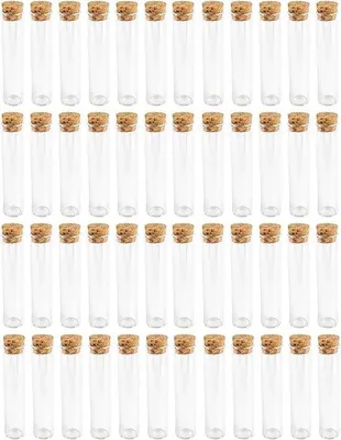 Obrázek produktu pro Sada skleněných zkumavek vysoké kvality, 10 cm