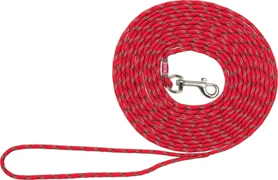 Produktbild von TRIXIE Junior Welpen-Schleppleine, rund - rot - 4 m/ø 4 mm