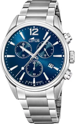 Lotus Orologio Uomo 18688/1: Cassa In Acciaio Inox, Vetro Minerale, Colore Argento