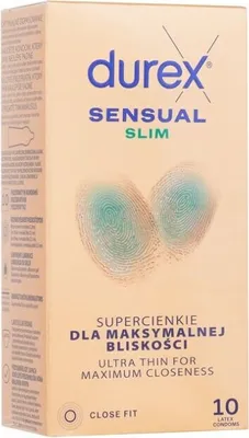 Image de Préservatifs Sensual Slim 10 pcs.