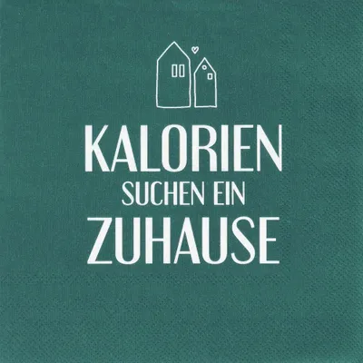 Produktbild von Räder Serviette 33x33cm Kalorien suchen ein Zuhause