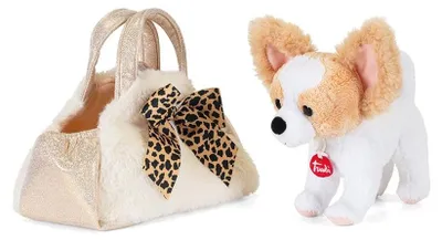 Productafbeelding van Pluche hond in zak, TRUDI
