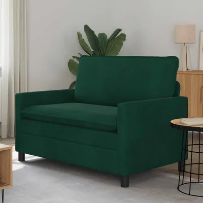 Zdjęcie produktu dla Sofa ciemnozielony 126 x 81 x 87,5 cm