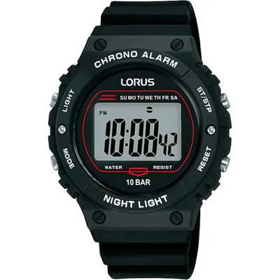 Zdjęcie produktu dla Lorus R2313PX9 Cyfrowy zegarek męski 40mm 10ATM