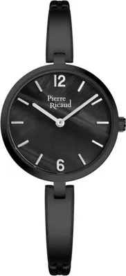 Image de Pierre Ricaud P22092.B15EQN montre noire