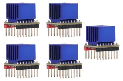 Schrittmotortreiber TMC2209 V2.0, 2,8 A, 256 Mikroschritte, 5 Stück