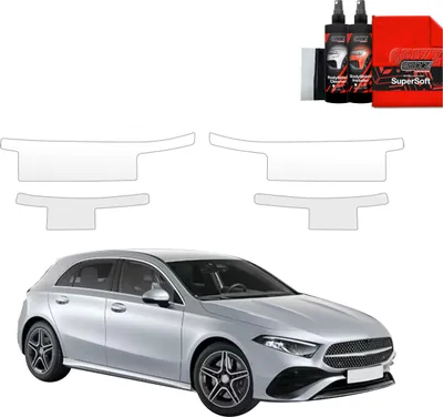 Obrázek produktu pro Ochranná fólie 4v1 Grizz Protector pro prahy - Mercedes A-třída W177 (2018-2026)