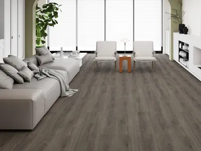 Produktbild von Timefloor | 3,825 m² | Greige Vinylboden 2 5 mm Stark Eiche Landhausdiele, Premium Klebevinyl, Nutzungsklasse 23 32 42, Strukturierte Oberflaeche, Fuer Wohnbereich Gewerbe Industrie
