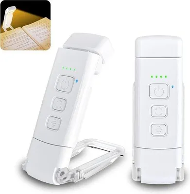 Image de Lampe LED avec minuterie, rechargeable par USB, autonomie de 80 heures, blanche