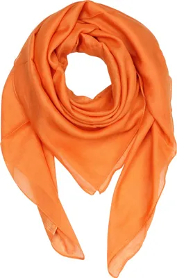 Produktbild von Baumwolltuch - orange - quadratisches Tuch