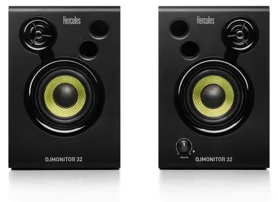 Image de Enceinte de monitoring active DJ - 2 x 15 W RMS - Woofer 7,6 cm - MDF