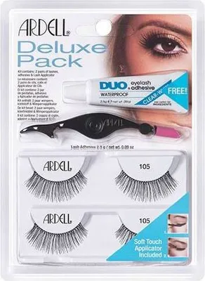 Immagine prodotto di Ardell, Deluxe 105, Ciglia artificiali con colla