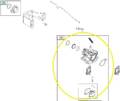 Produktbild von B&S Motor Vergaser 104M02-0022-H1 Husqvarna 589669853
