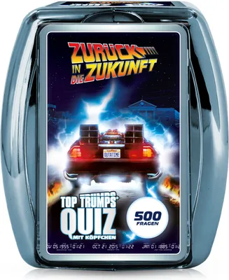 Produktbild von Top Trumps Quiz - Zurück in die Zukunft deutsch Quizspiel Fragespiel