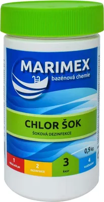 Obrázek produktu pro MARIMEX Aquamar Chlor Šok 0,9 kg MARIMEX 11301302