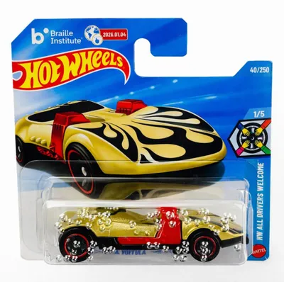 Imagen del producto de Hot Wheels 1:64 BRAILLE RACER / RENNAUTO – TWIN MILL – JJJ11