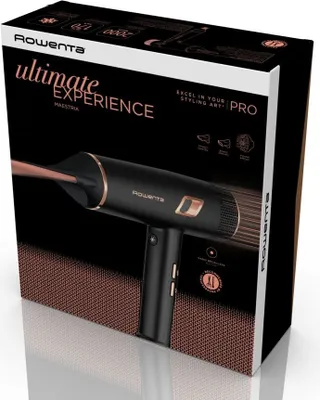 Zdjęcie produktu dla Rowenta Ultimate Experience CV9920F3, DC, Czarny, Miedziany, 1,8 m, Przyciski, Wysuwany, Chiny, 2000 W
