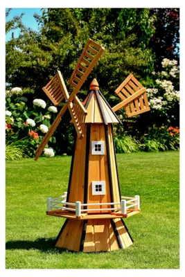 Produktbild von Windmühle 1,30 m aus Holz