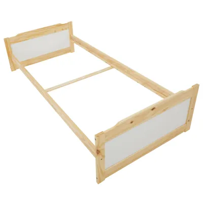 Produktbild von Einzelbett FRITZ Einzelbett Tagesbett Kinderbett, Kiefer teilmassiv natur lackiert Bett 90x200 cm