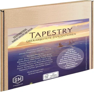 Produktbild von Tapestry: Überarbeitete Zivilisationen Erweiterung Brettspiel