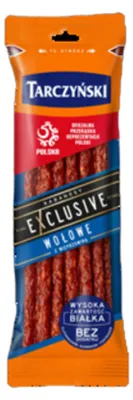 Productafbeelding van Tarczynski Kabanosy, exclusieve worst van rundvlees, Kabanos, 90 gram. Poolse snackworst