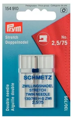 Produktbild von Prym 154910, Nadel, Silber, 1 Stück(e), Metall, Kunststoff