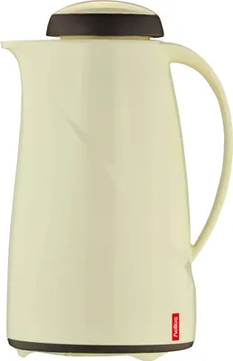 Image de Pichet isotherme Helios Wave 1,0 l, couleur vanille, lavable au lave-vaisselle