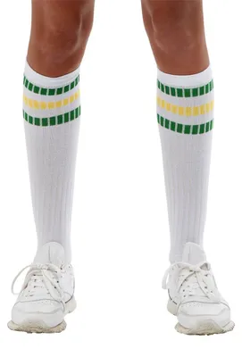 Produktbild von 80er Jahre Sport Socken als Kostümzubehör