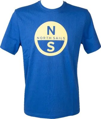 Immagine prodotto di T-shirt uomo NORTH SAILS maglietta girocollo manica corta cotone con stampa articolo 692972 basic t shirt short sleeve, IT L - EU M - USA M, Cotone 100%