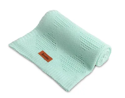 Immagine prodotto di Coperta Sensillo In Bambù 100% 100X80Cm Menta