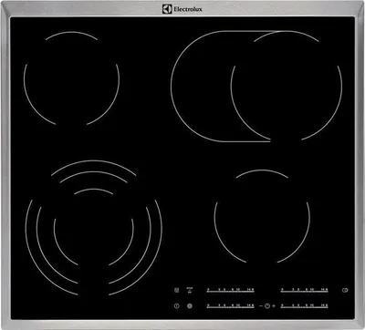 Zdjęcie produktu dla Electrolux EHF46547XK Black Built-in Ceramic 4 zone(s)