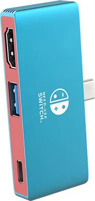 Produktbild von INF 3-in-1 Typ-C zu HDMI Adapter mit 4K HDMI, USB 3.0 und PD-Ladung