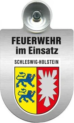 Produktbild von Einsatzschild Windschutzscheibe incl. Saugnapf - Feuerwehr im Einsatz - 309355 Color - Region Schleswig-Holstein